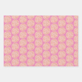 フラワーダリアカラー ラッピングペーパーシート (正面3)