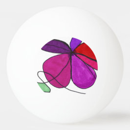 "フラワーダンス"抽象芸術ピンポンボール 卓球ボール