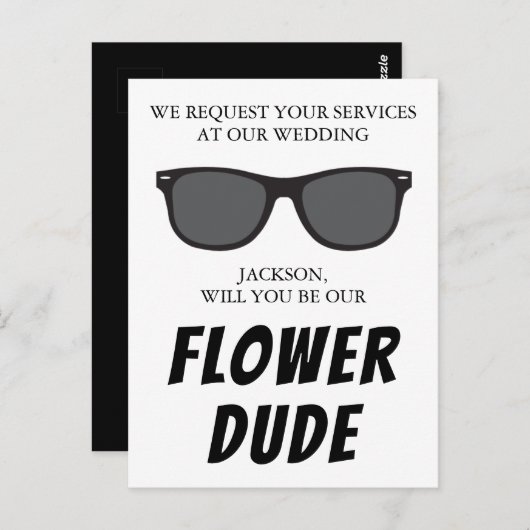 フラワーダード提案カードはがき ポストカード (正面/裏面)