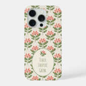 フラワーティーチャーアプリーシエーション iPhoneケース (裏面)