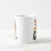 フラワーティーチャー コーヒーマグカップ (中央)