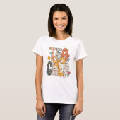 フラワーティーチャー Tシャツ (正面フル)