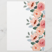 フラワーティーパーティー ブライダルシャワーゲーム チラシ (裏面)