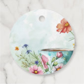 フラワーティーパーティー ブライダルシャワー フェイバータグ (裏面)