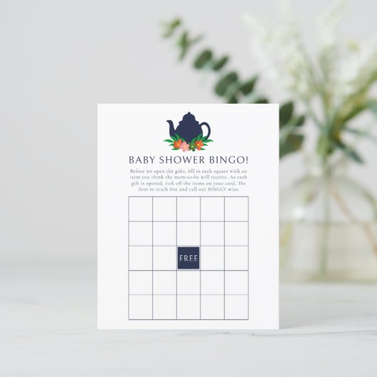 フラワーティーパーティー ベビーシャワービンゴゲーム (スタンド正面)