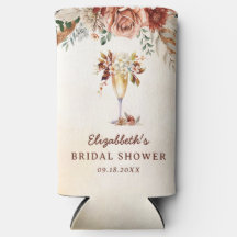 フラワーテラコッタボホーウェディングシャワー