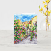 フラワーテラスマザーズデイカード カード (黄色い花)