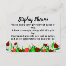 フラワーディスプレイブライダルウェディングシャワー