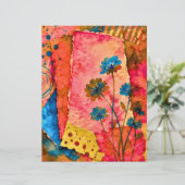 フラワーデコラティブペーパー 8.5x11" 多目的 (スタンド正面)