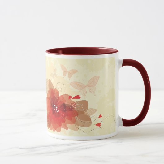 フラワーデコール17マグカップ マグカップ (右)