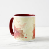 フラワーデコール17マグカップ マグカップ (正面左)