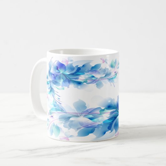 フラワーデコール23Aマグカップ コーヒーマグカップ (正面左)