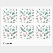 フラワーデザインシリーズ2 スクエアシール (シート)