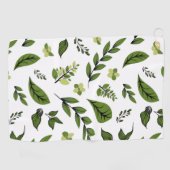 フラワーデザインシリーズ4 ゴルフタオル (横)