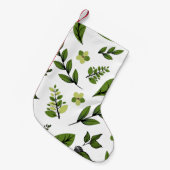 フラワーデザインシリーズ4 スモールクリスマスストッキング (正面 (吊り時))