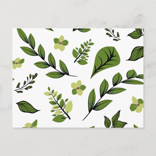 フラワーデザインシリーズ4 ポストカード (正面)