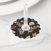 フラワーデザインシリーズ ワイングラスタグ (クローズアップ)