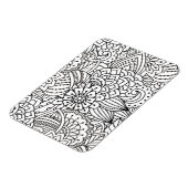 フラワーデザインドードル マグネット (左側)