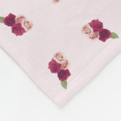 フラワーデザインフリースブランケット フリースブランケット (角)