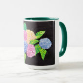 フラワーデザインマグbyラシュミ マグカップ (正面右)