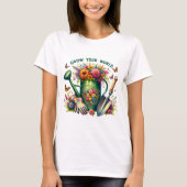 フラワーデザイン庭園 Tシャツ (正面)