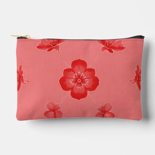 フラワーデザイン第2位フローラシリーズ アクセサリーポーチ (正面)