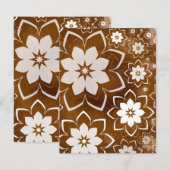 フラワーデザイン13 ノートカード (正面/裏面)