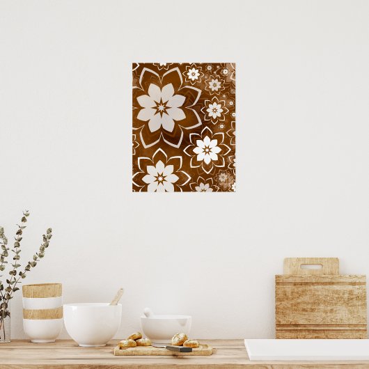 フラワーデザイン13 ポスター (キッチン)