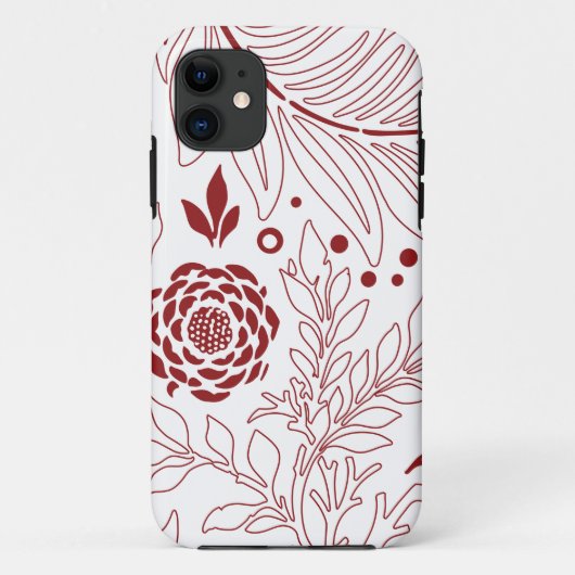 フラワーデザイン28 Case-Mate iPhoneケース (裏面)