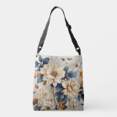 フラワーデザイン クロスボディバッグ (裏面)