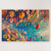 フラワーデザイン ジグソーパズル (横)