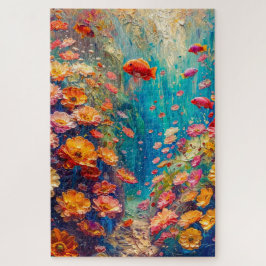 フラワーデザイン ジグソーパズル