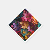 フラワーデザイン スタンダードカクテルナプキン (角)