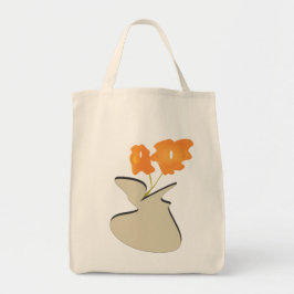 フラワーデザイン トートバッグ