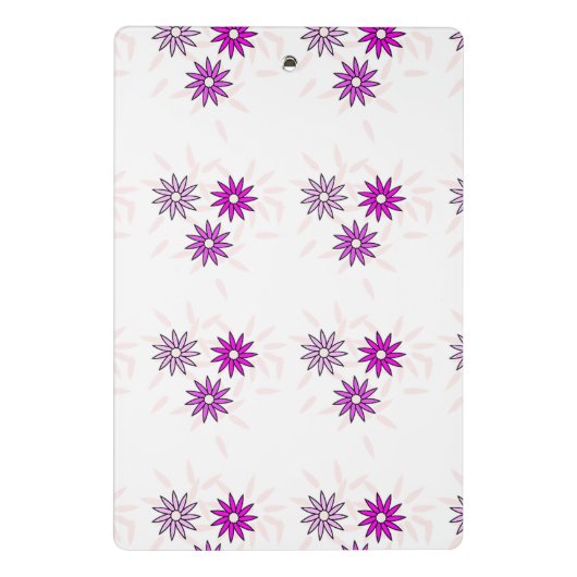 フラワーデザイン ミニクリップボード (裏面)