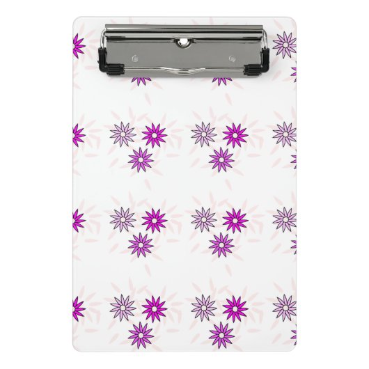 フラワーデザイン ミニクリップボード (正面)