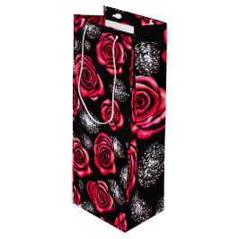 フラワーデザイン ワインギフトバッグ