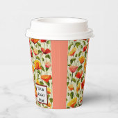 フラワーデザイン 紙コップ (右)