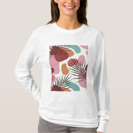 フラワーデザイン Tシャツ