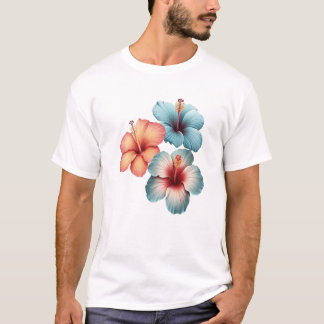 フラワーデザインTシャツ Tシャツ