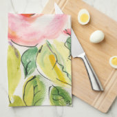 フラワーデライトII キッチンタオル (四つ折り)