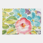 フラワーデライトII キッチンタオル (横)