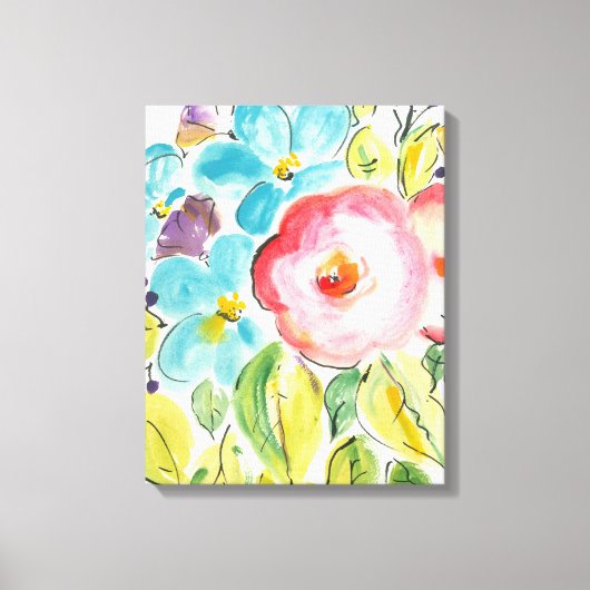 フラワーデライトII キャンバスプリント (正面)