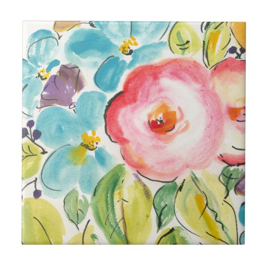 フラワーデライトII タイル (正面)