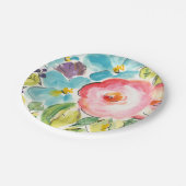 フラワーデライトII ペーパープレート (アングル)