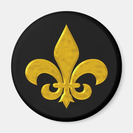 フラワーデリスハンマー金ゴールド マグネット (正面)