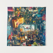 フラワーデン タペストリー (正面(横))