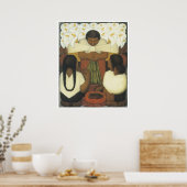 フラワーデー，ディエゴリベラ ポスター (キッチン)