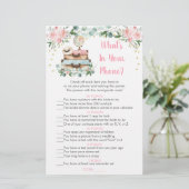 フラワートラベル ブライダル スマホの中に何が入っている？ ゲーム (スタンド正面)