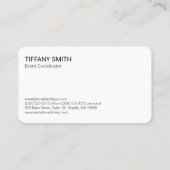 フラワートリム |レザー |フローリストイベントケータリング 名刺 (裏面)